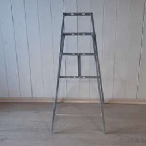 Cavalletto Stradale Mobile h. 120 cm Apertura a Compasso (C120)
