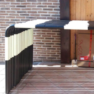 Archetti dissuasori modello grande  l 2.5 m. x  h 1.4 m. senza traverso